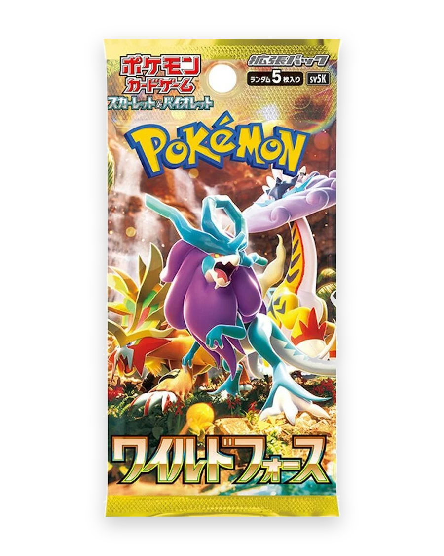 Wild Force Japanese Booster Pack